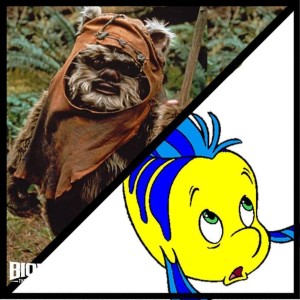 StarWars/Disney Tabloid Headlines - Wicket and Flounder