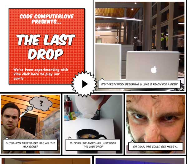 Digital Comic Book Created with Vine Digital Comic Book Created with Vine