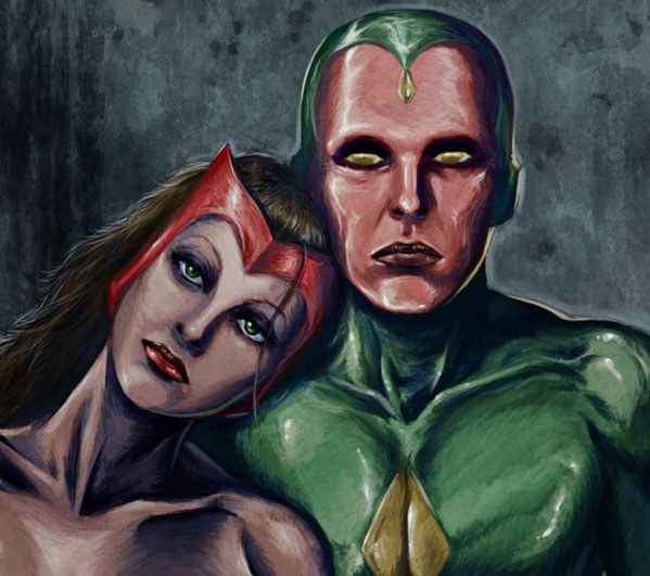 Scarlet Witch and Vision
