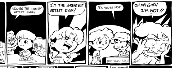 Comic: The Struggles of an Artist