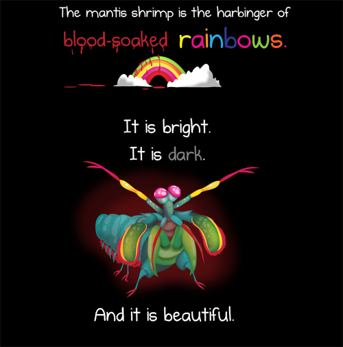 Shrimp, Rainbows and the Power of Comics Shrimp, Rainbows and the Power of Comics