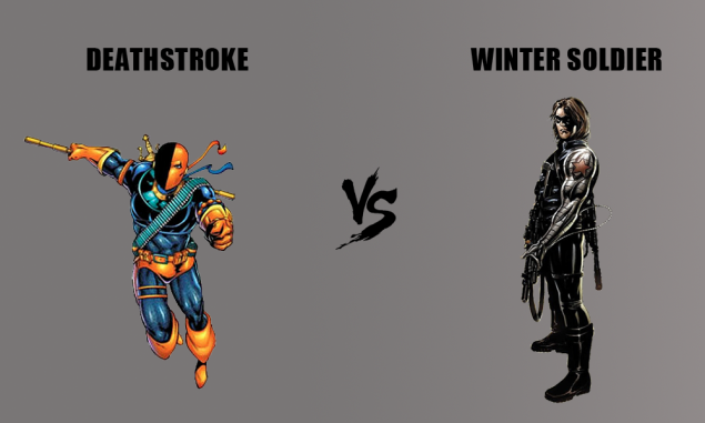 DC Comics' Deathstroke vs. Marvel's Winter Soldier