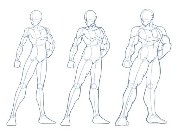 Drawing comic characters