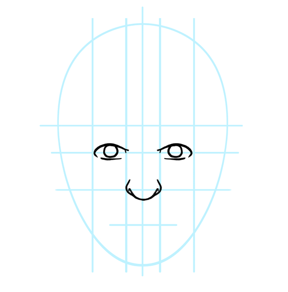 The nose is as wide as the 