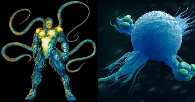 Scathe is the brave macrophage and the Bioverse warrior. Image used in the “What Are Macrophages” blog post.
