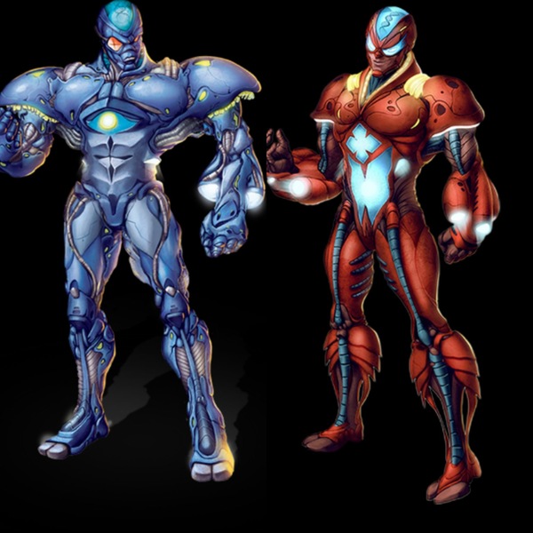 The B-cells commander Blastor and his second-in-command, Humron, are ready to tackle the vile invaders of the BioCosmos.​