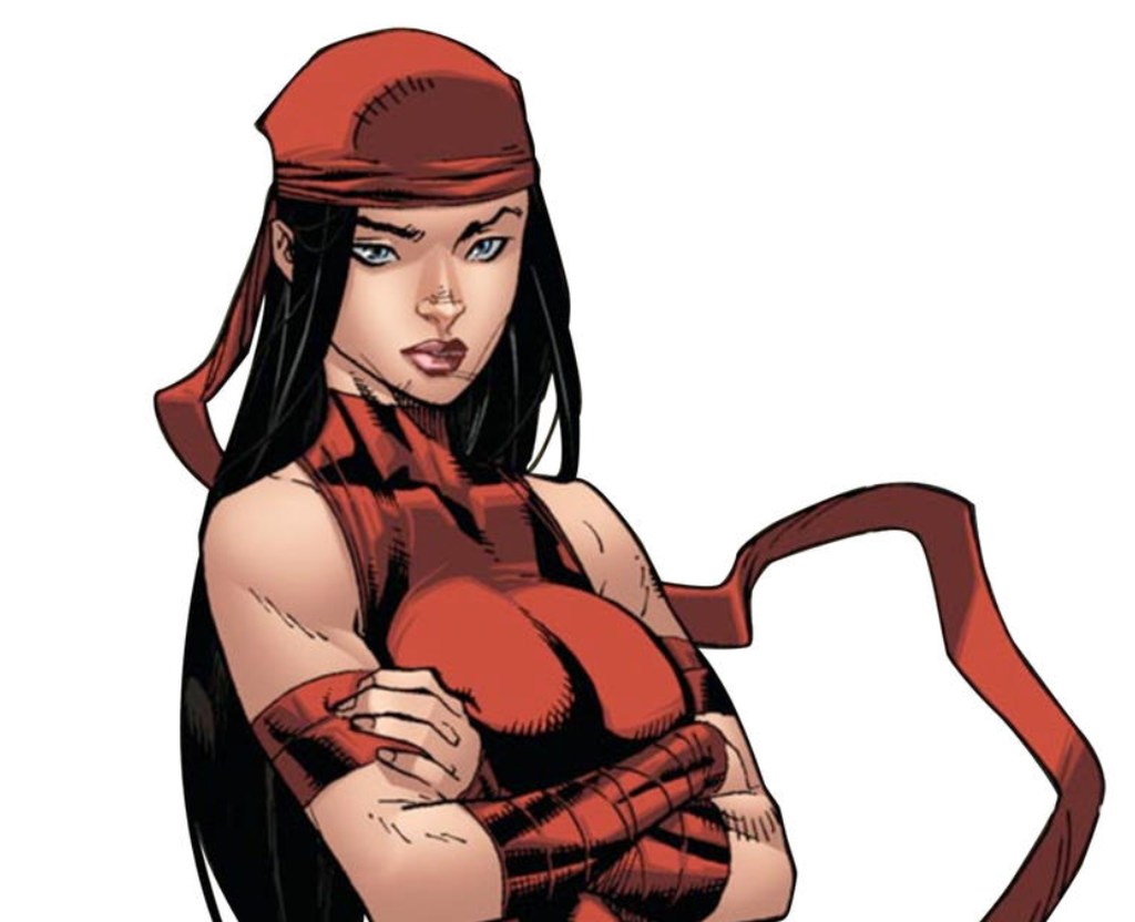 Elektra is among the most fearsome assassins in Marvel comics. Image used in the 20 Best Female Comic Book Characters post. 