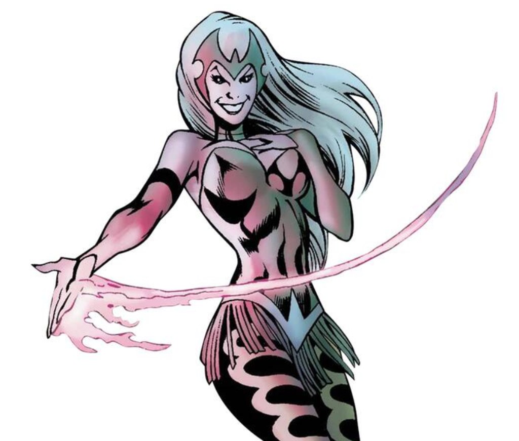 Amora the Enchantress is a sorceress and one of Thor’s most dangerous adversaries. Image used in the 20 Best Female Comic Book Characters post. 