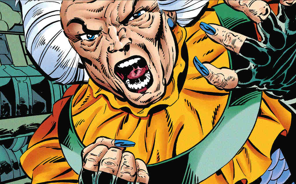 Granny Goodness is in charge of training Darkseid’s army of fanatics. Image used in the 20 Best Female Comic Book Characters post. 