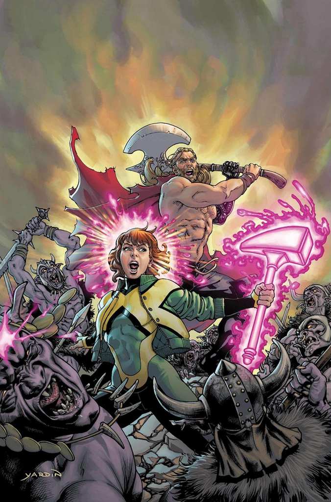 Jean Grey is the first female superhero to join Marvel’s cadre of the X-Men.