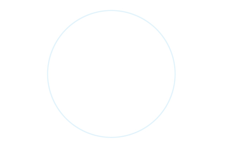 Illustration of a circle.​