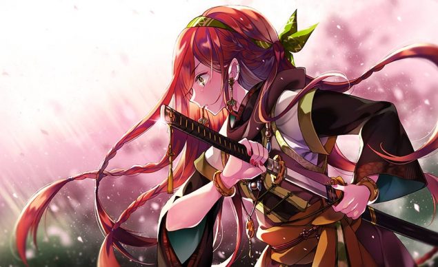Stock illustration showing a female anime warrior. Image used in the “Most Popular Anime Genres And Subgenres” blog post.​