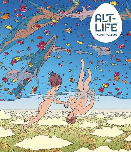 The cover of the comic book "Alt-Life 1." Image used in the "Joseph Falzon Interview" blog post.