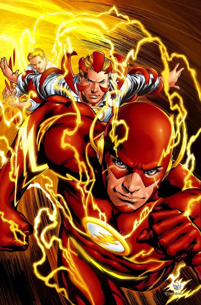 An illustration of The Flash. Image used in the “Barry Allen A.K.A. The Flash: Meet The Fastest Man Alive” blog post.​